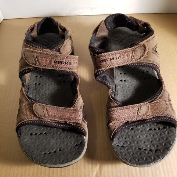 merrell dark earth sandals